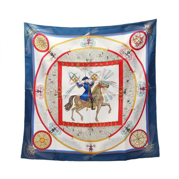 Pre Loved hermes Women white | white Scarves & Shawls - Picture 1 of 5